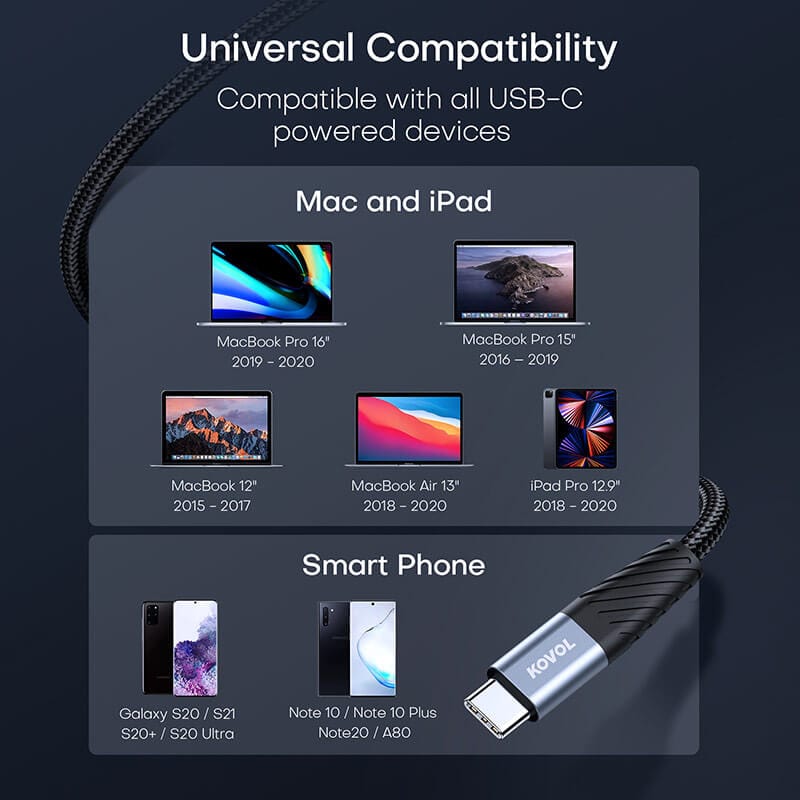 compatible with all usb c powered devices