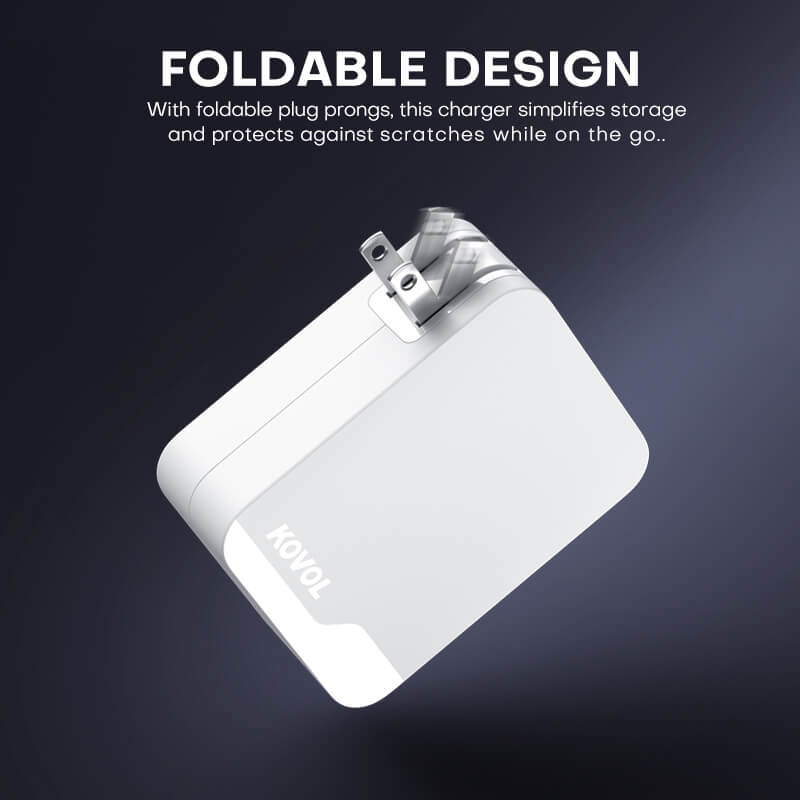 foldable plug prongs design