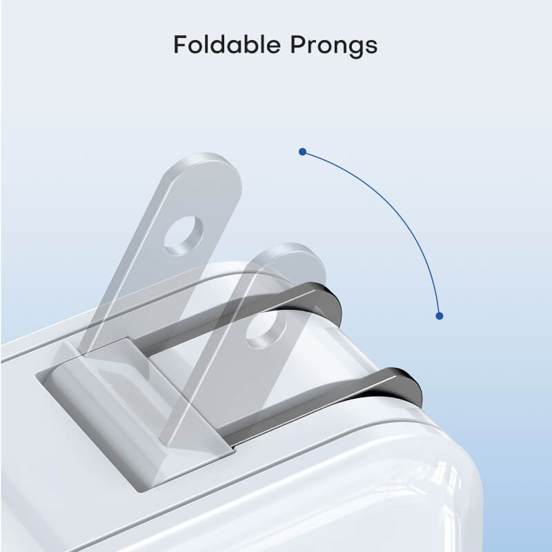 foldable prongs