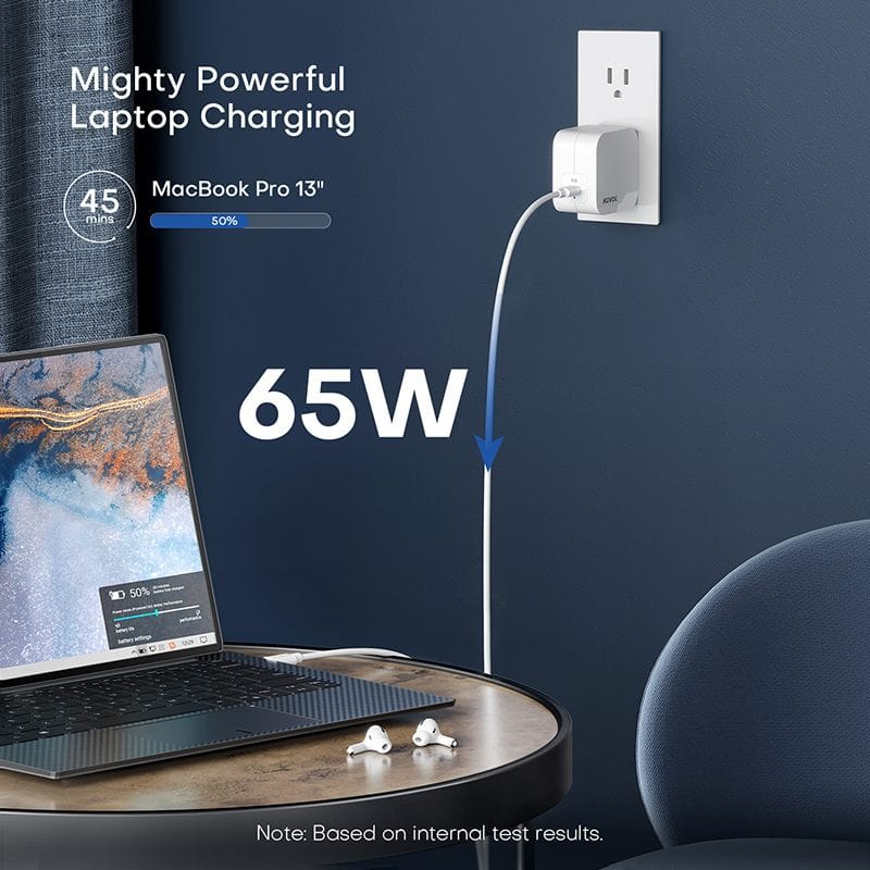 mighty powerful laptop charging