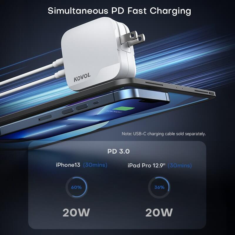 simultaneous PD fast charging