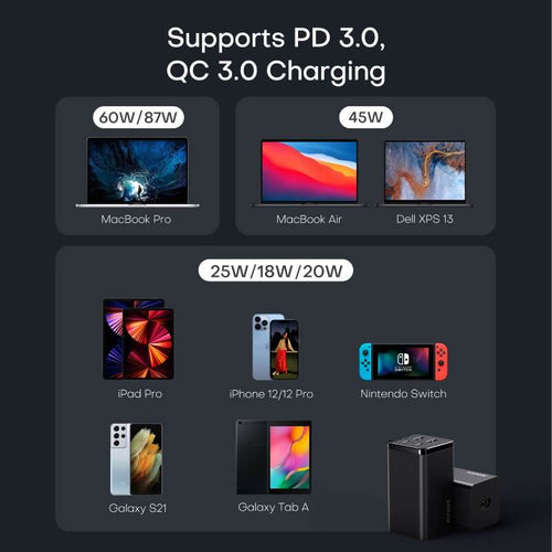 supports pd qc 3.0 charging
