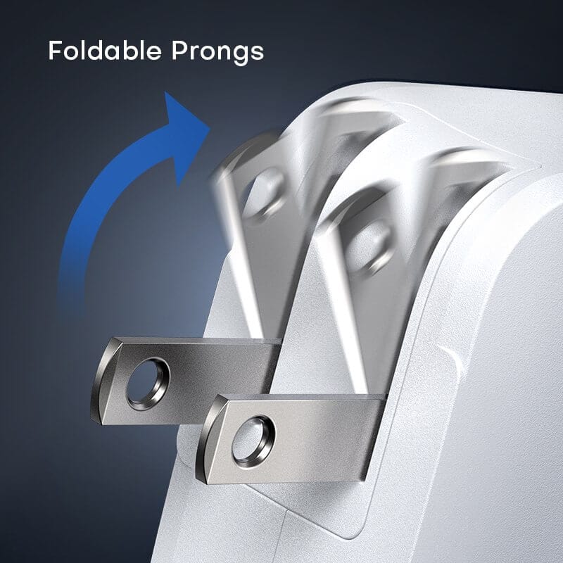 ultra compact and foldable prongs